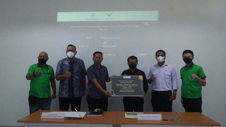 Volta Indonesia Semesta Tandatangani Perjanjian Kerja Sama Dengan UGM