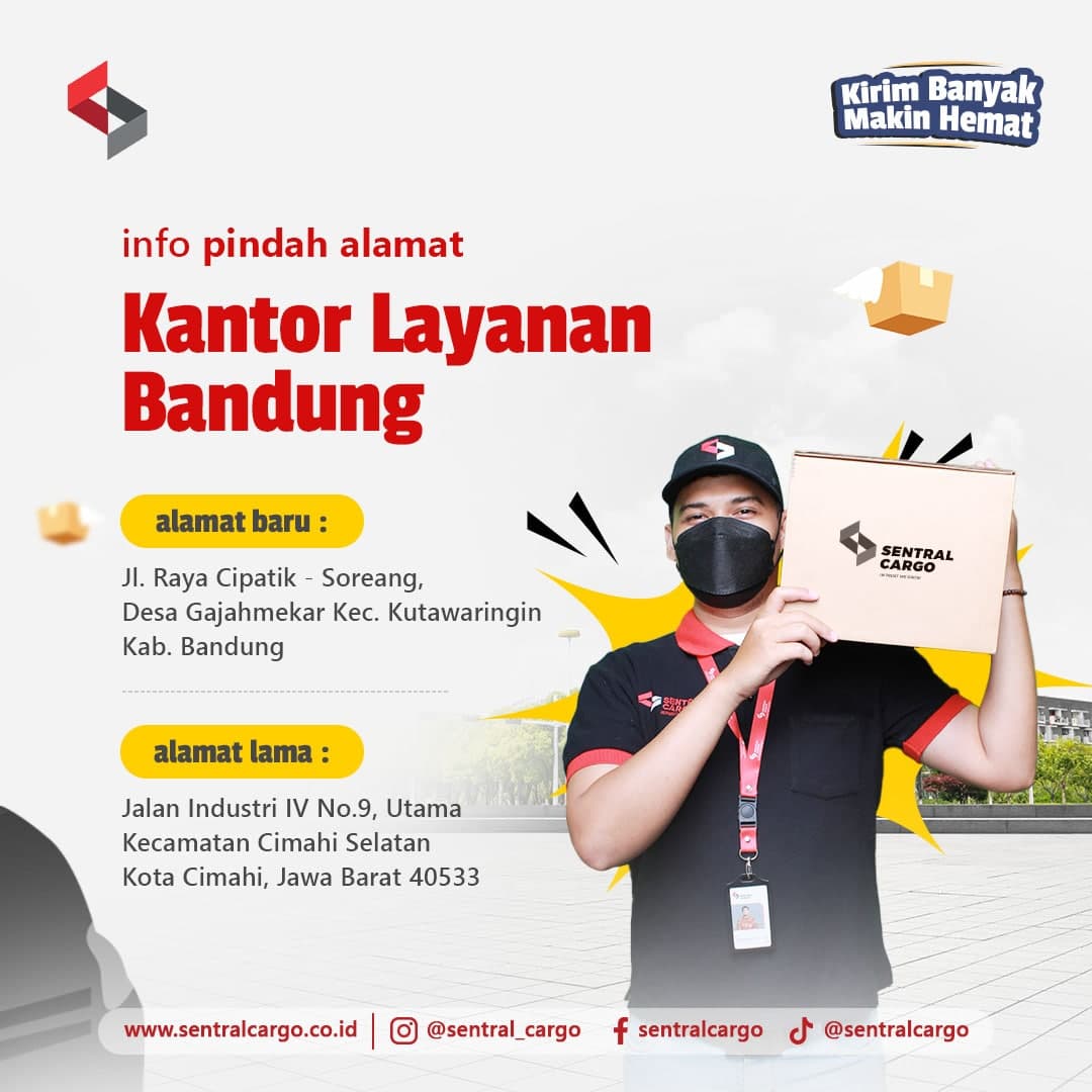 Sentral Cargo Cimahi Kini Lebih Dekat, Pengiriman Lebih Murah dan Aman