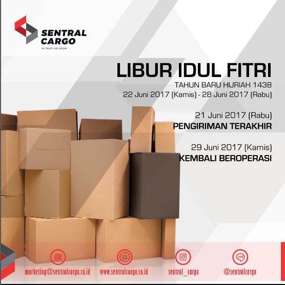 Penerimaan Barang Terakhir Libur lebaran 2017