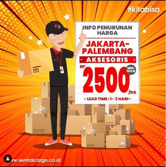 Adanya Penurunan Harga Pengiriman Barang Dari Jakarta Tujuan Palembang