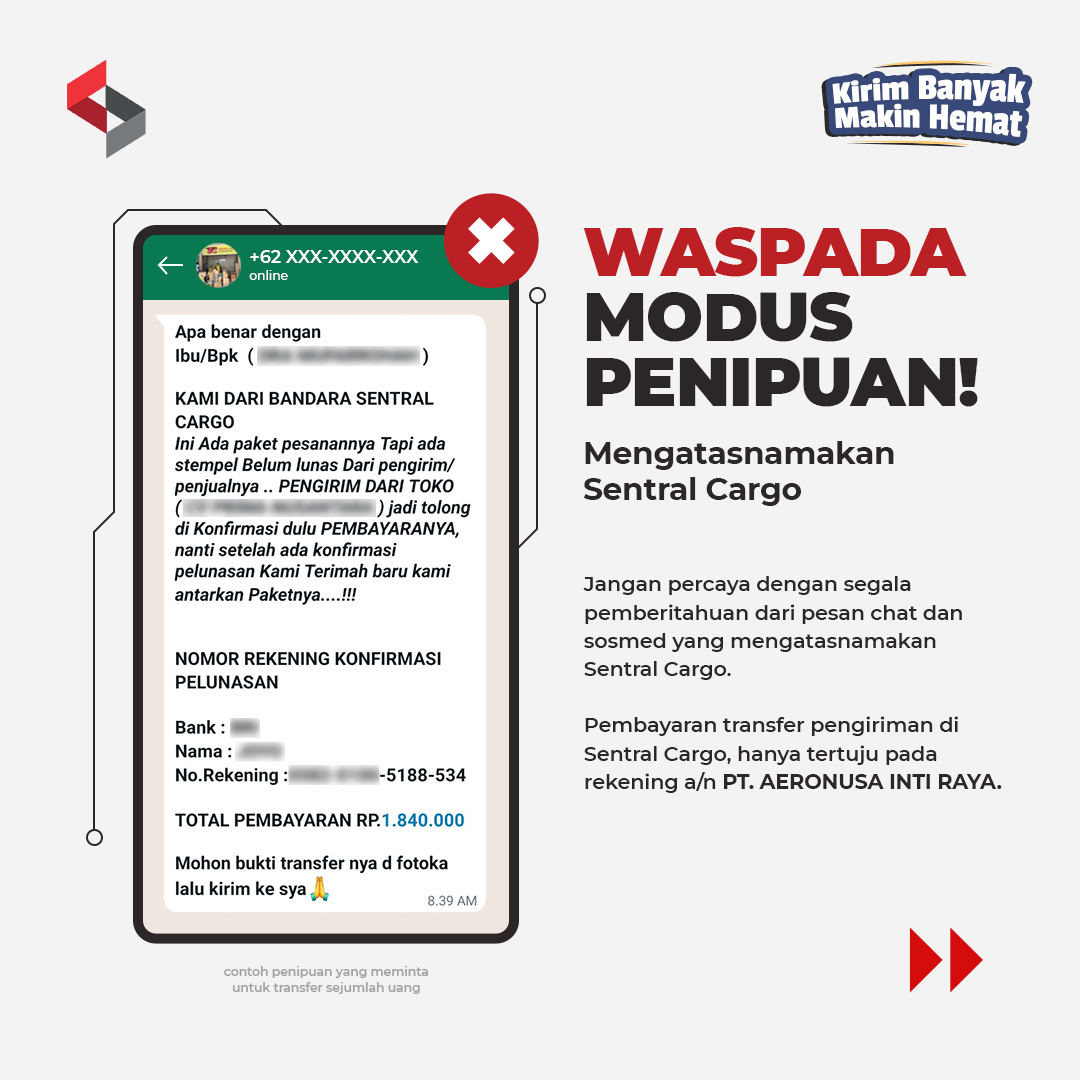 Waspada Penipuan Resi Palsu Beredar