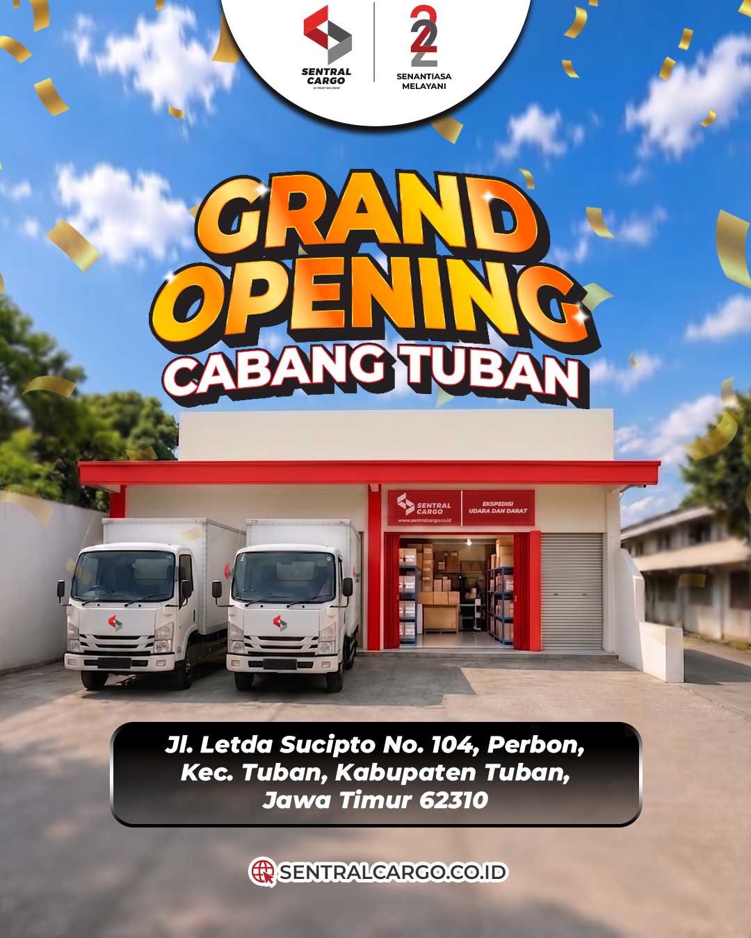 Sentral Cargo Resmi Buka Drop Point Baru di Tuban, Hadirkan Layanan Pengiriman Cepat dan Terpercaya