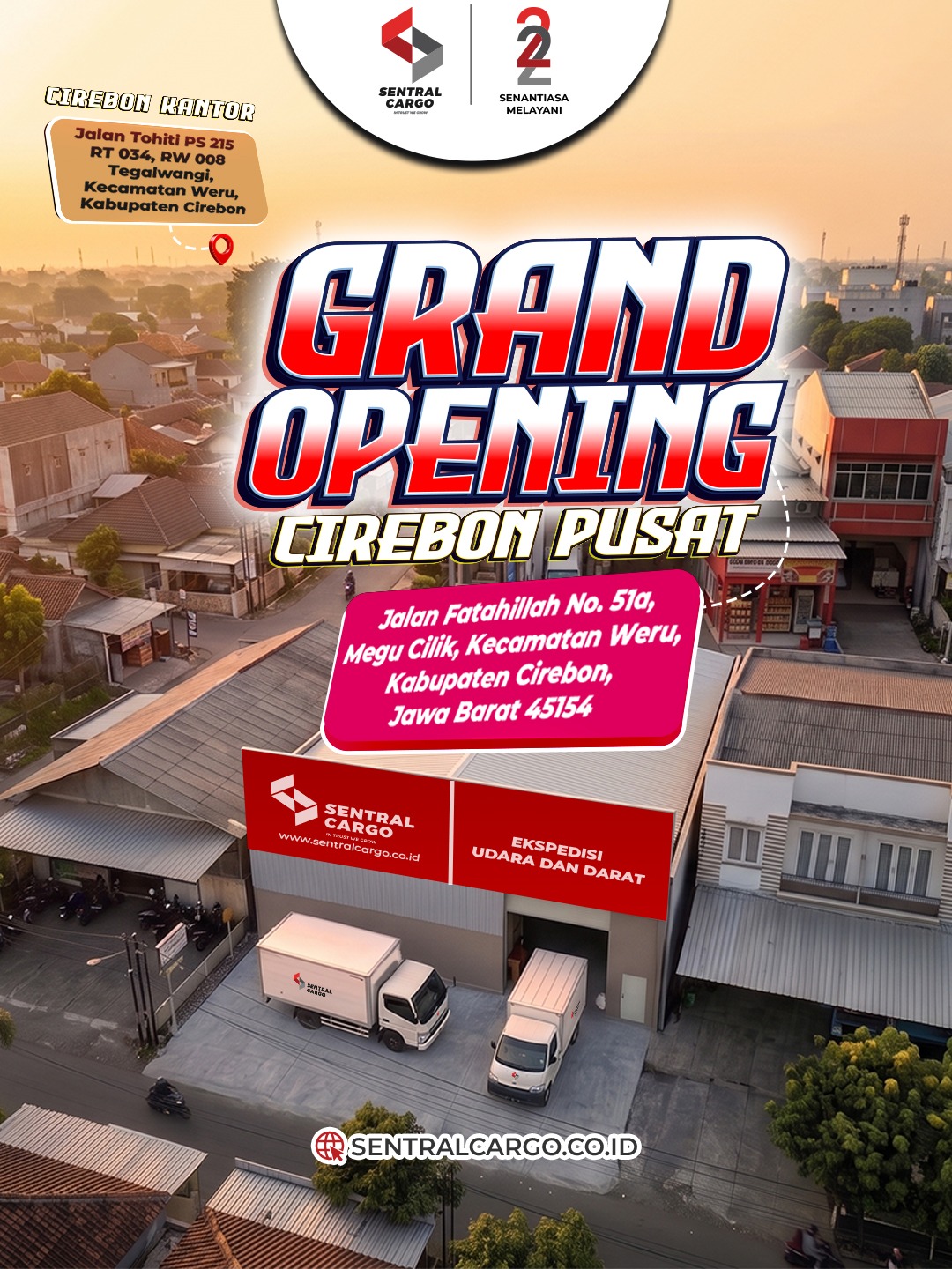 New Sentral Cargo HUB in Cirebon | Check Shipping Rates & Send Cargo Easily