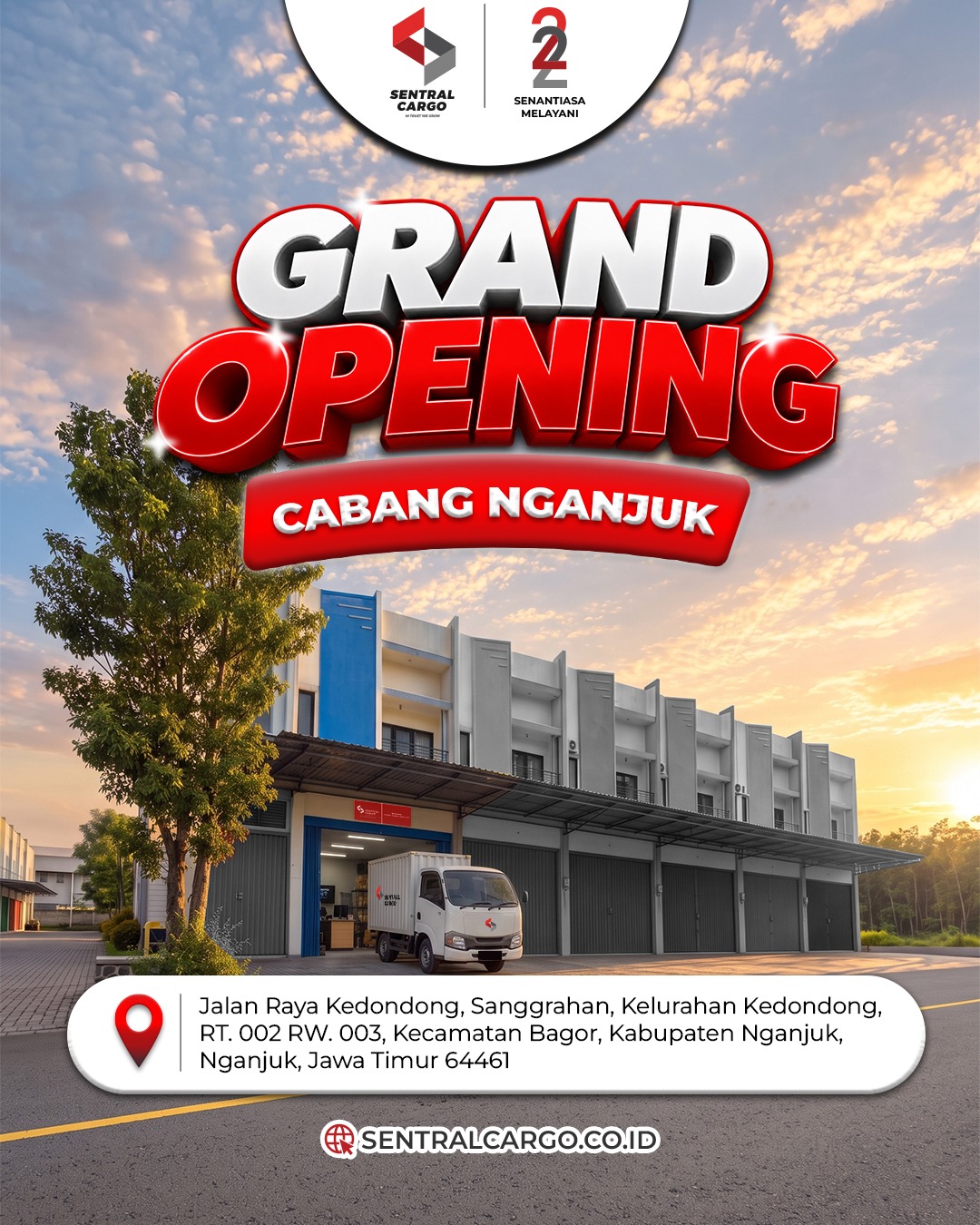 Cabang Baru Sentral Cargo di Nganjuk: Cek Ongkir Berdasarkan Berat, Dimensi & Kota Tujuan